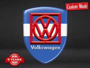 VW Vinilos Ventana Auto Deporte Personalizables Minimalistas